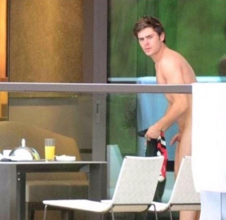 Naked pictures of zac efron dick